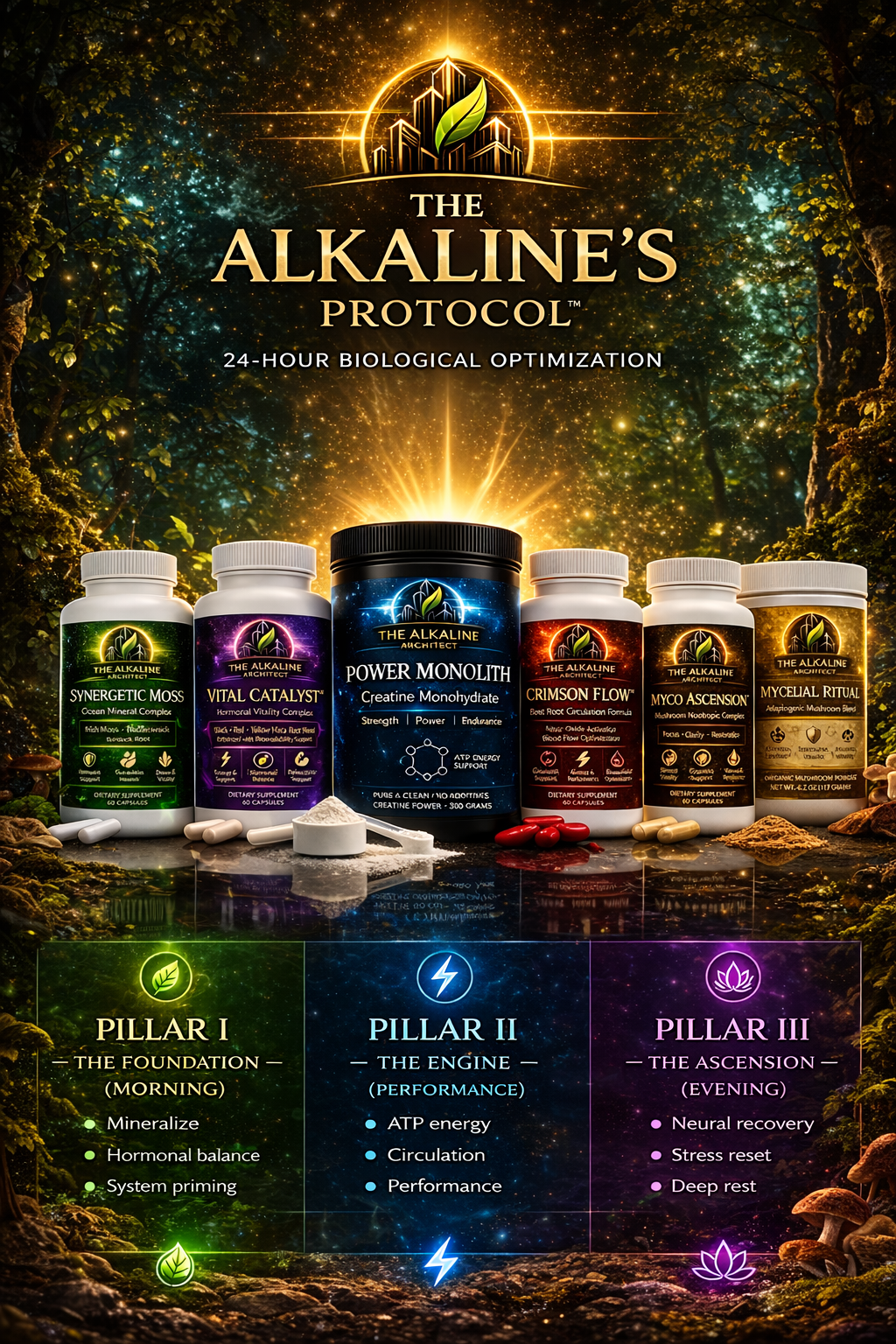 The Architect's Protocol — 24-Hour Biological Optimization System