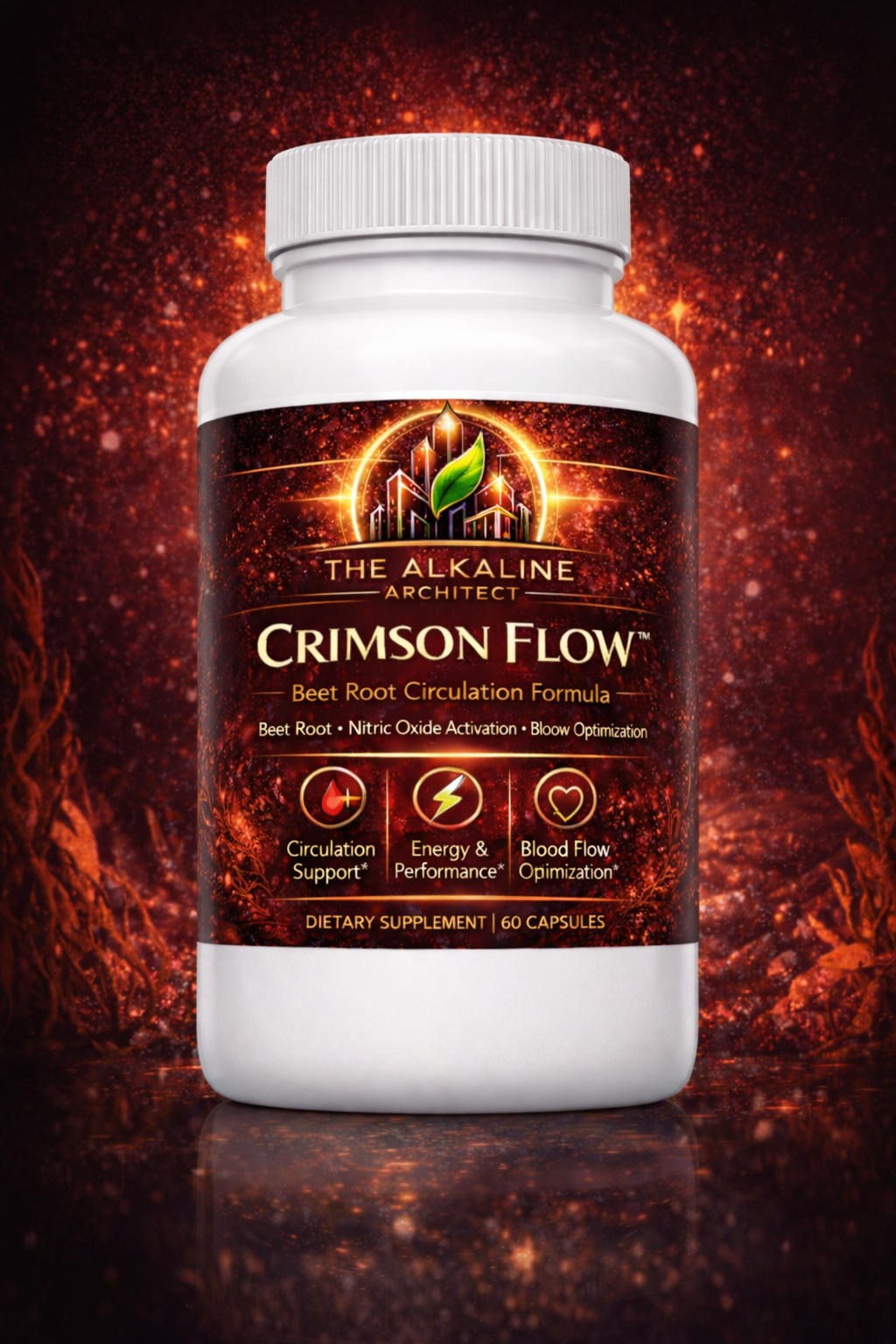 Crimson Flow™ — Beet Root Circulation Formula