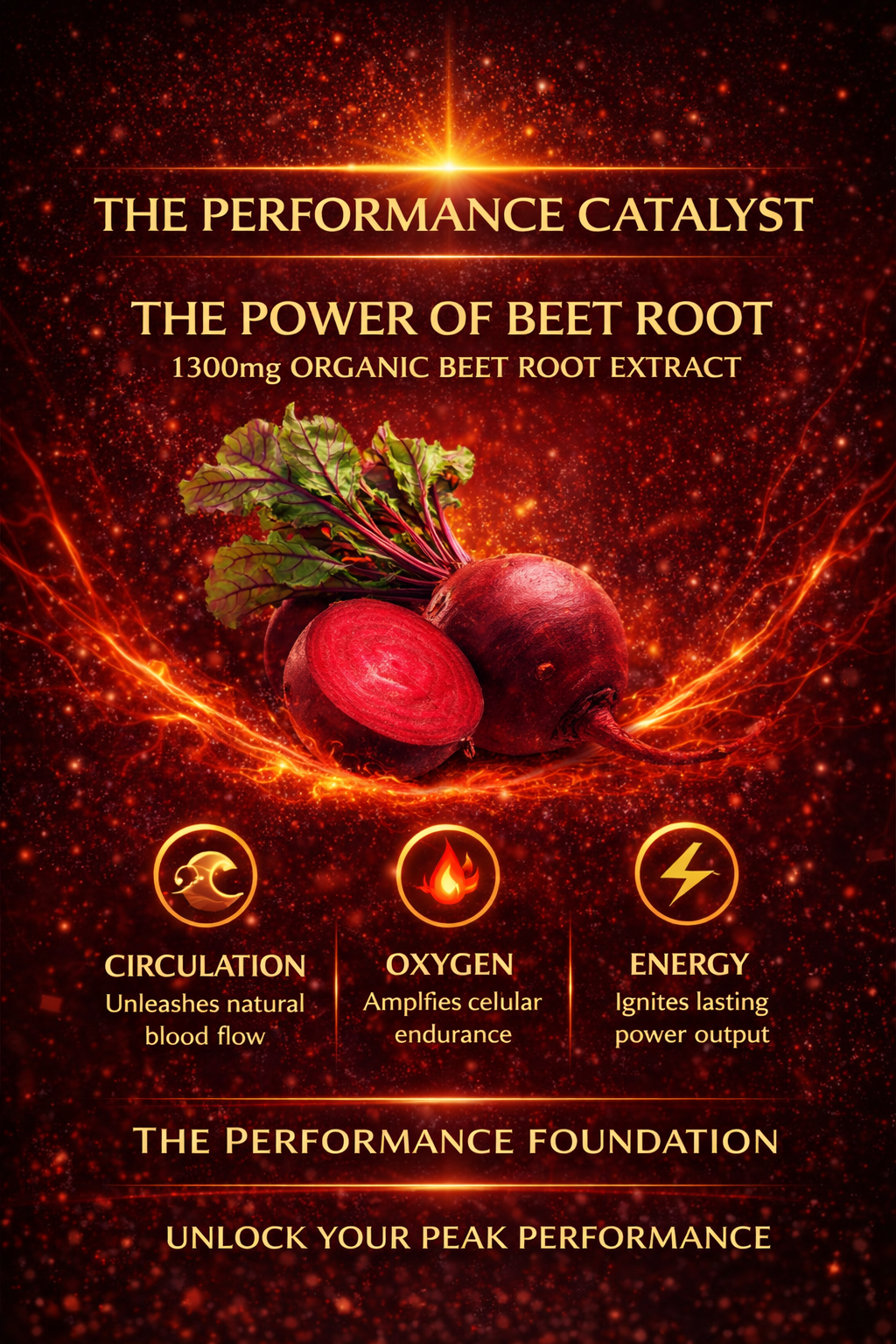Crimson Flow™ — Beet Root Circulation Formula