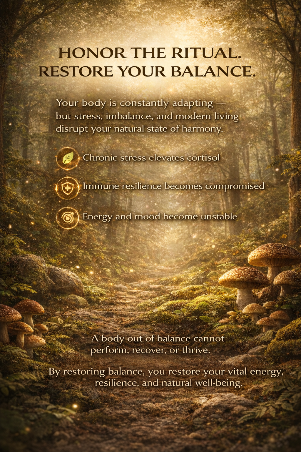 Mycelial Ritual™ — Adaptogenic Mushroom Blend Powder