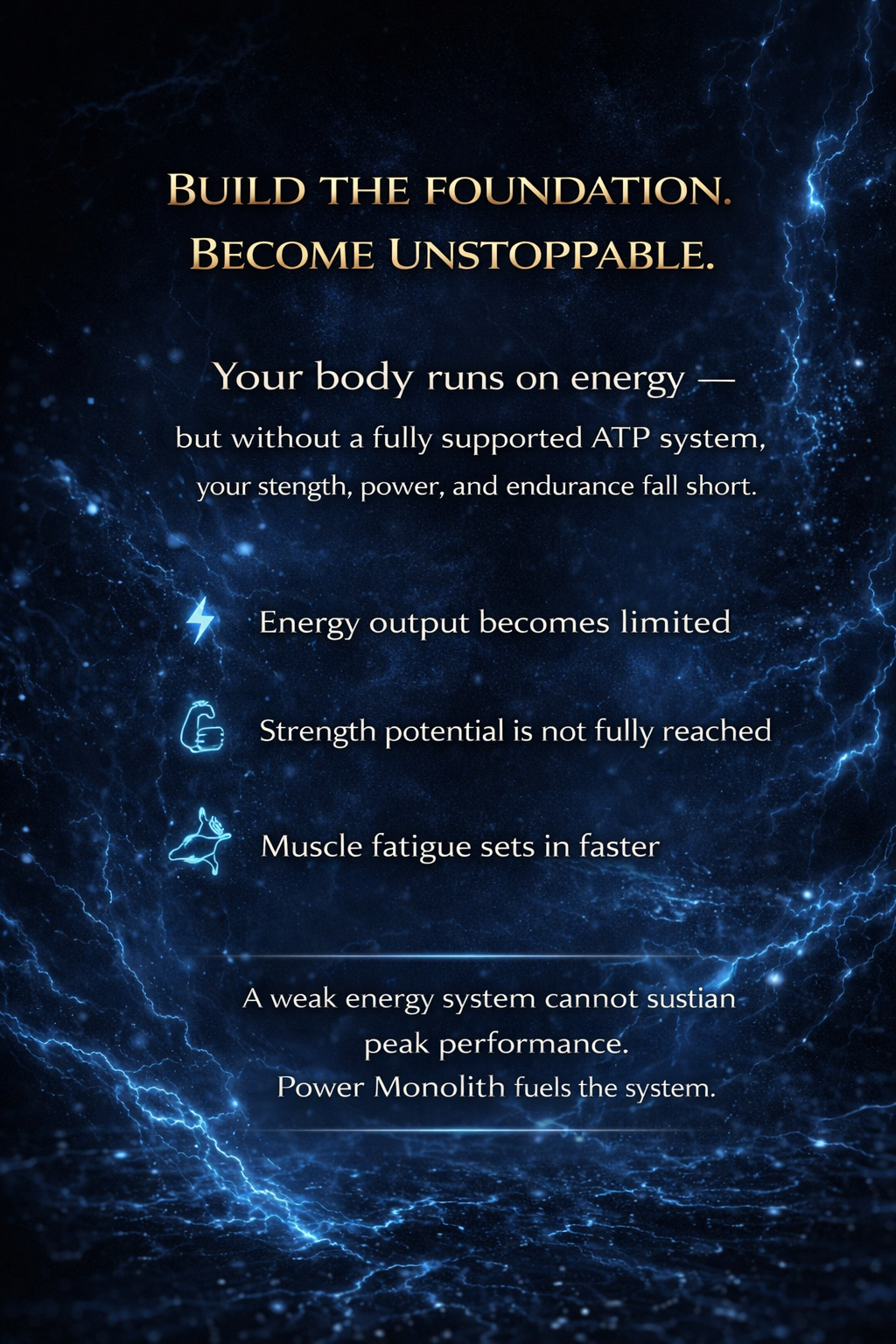 Power Monolith™ — Creatine Monohydrate