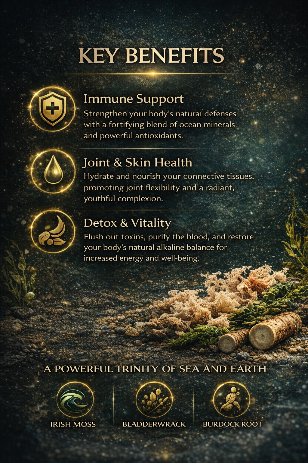 Synergetic Moss™ — Ocean Mineral Complex