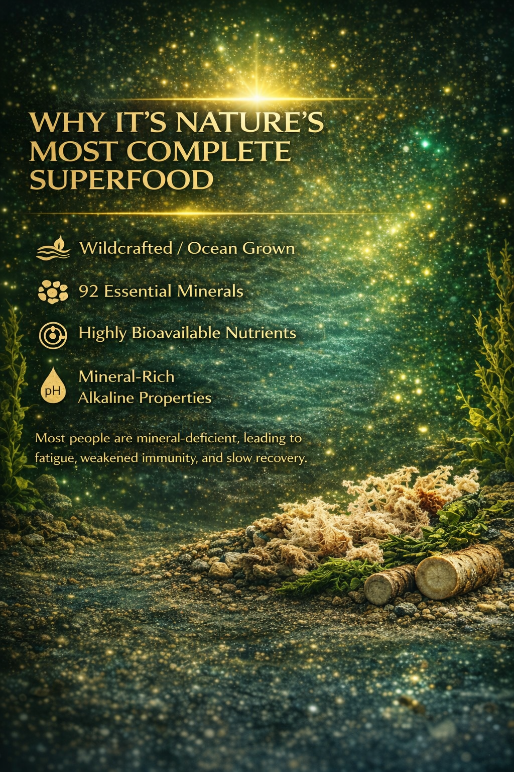Synergetic Moss™ — Ocean Mineral Complex